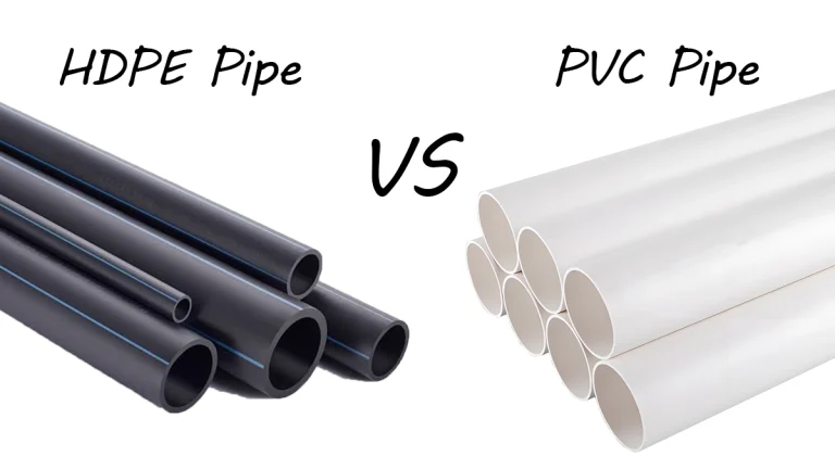 HDPE Pipe VS. PVC pipe: What’s the Difference?