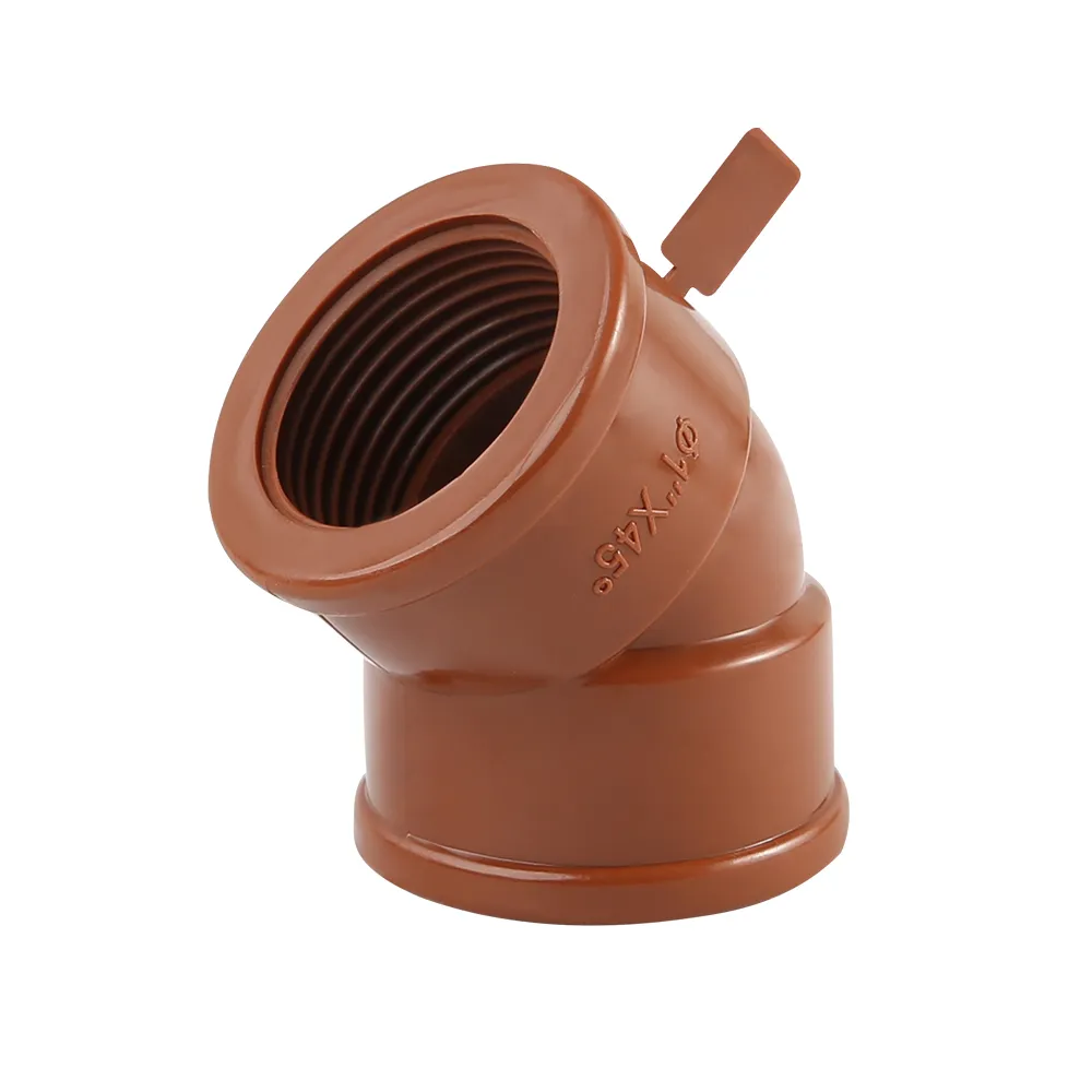 Pph Pipe Fittings Female 45°
