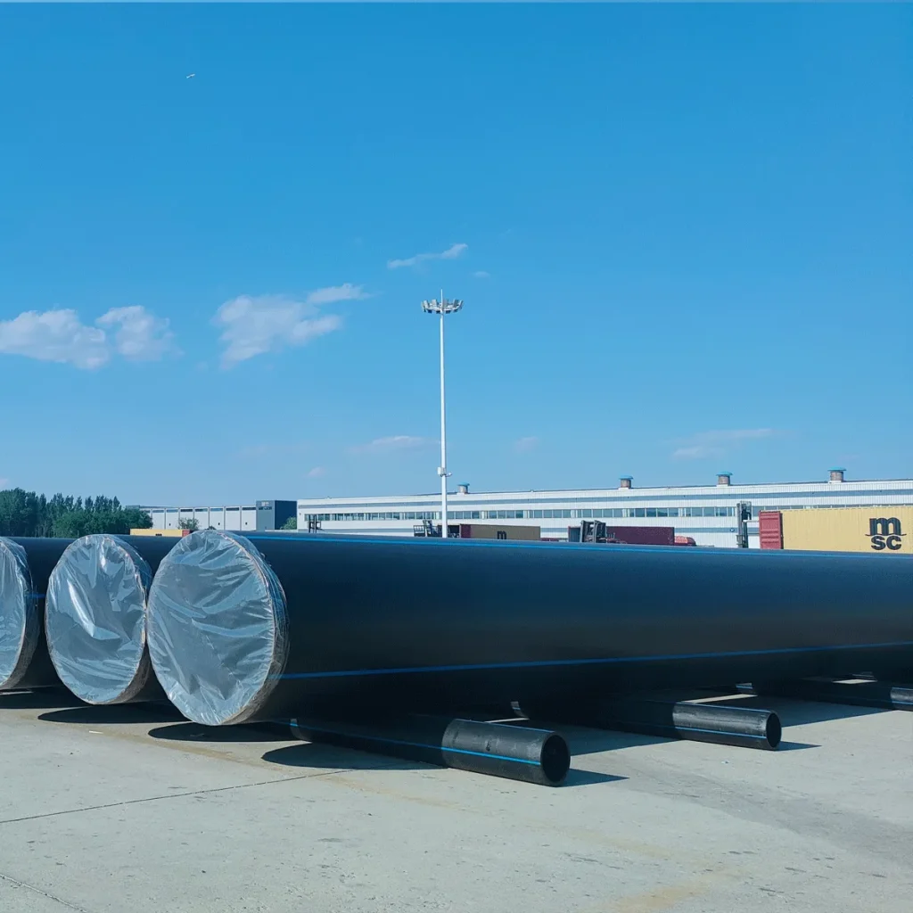 largest hdpe pipe size