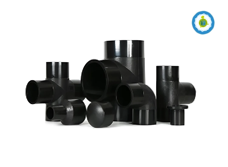 butt fusion HDPE pipe fittings