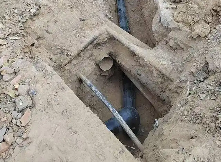 Application of the HDPE Elbow