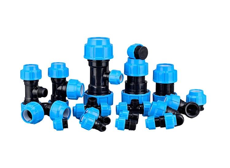 PP compression fittings