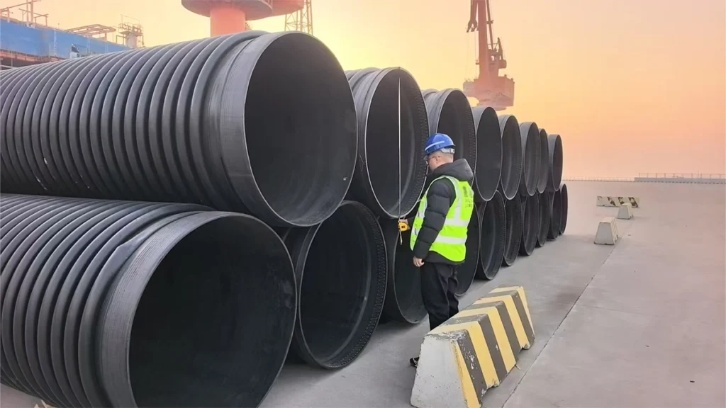 Krah Pipes in Cebu Port