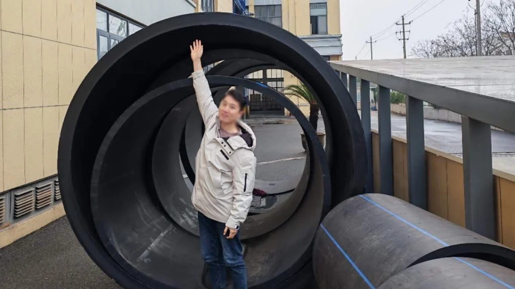 Large Diameter HDPE Pipe in Municipal Industrial & Marine