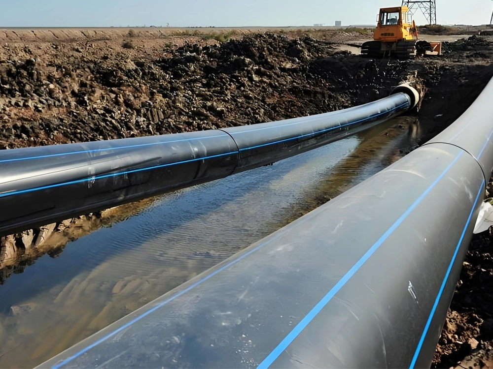 Large Diameter HDPE Pipe Application