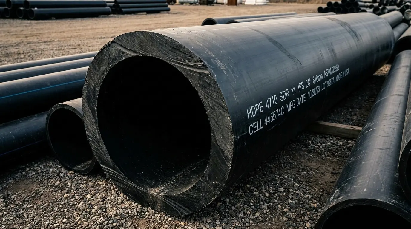 HDPE Pipe Pressure Rating PN16 SDR11
