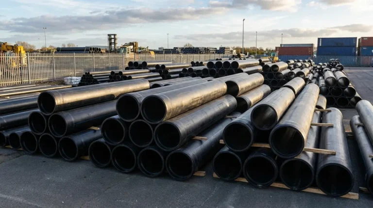 Large diameter HDPE Pipe for Sewerage and Drainage ready for municipal installation