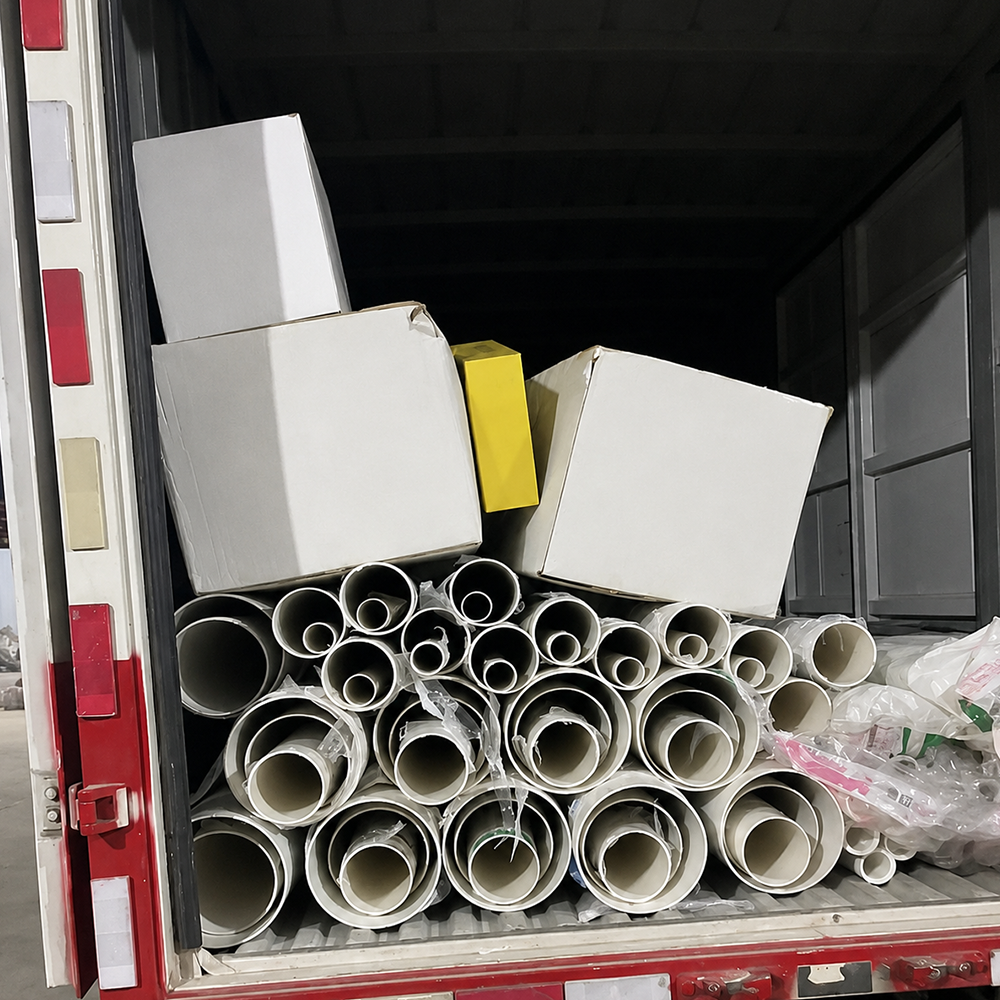PVC pipe transportation