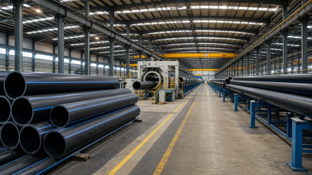 [HDPE pipe project solution for water supply]