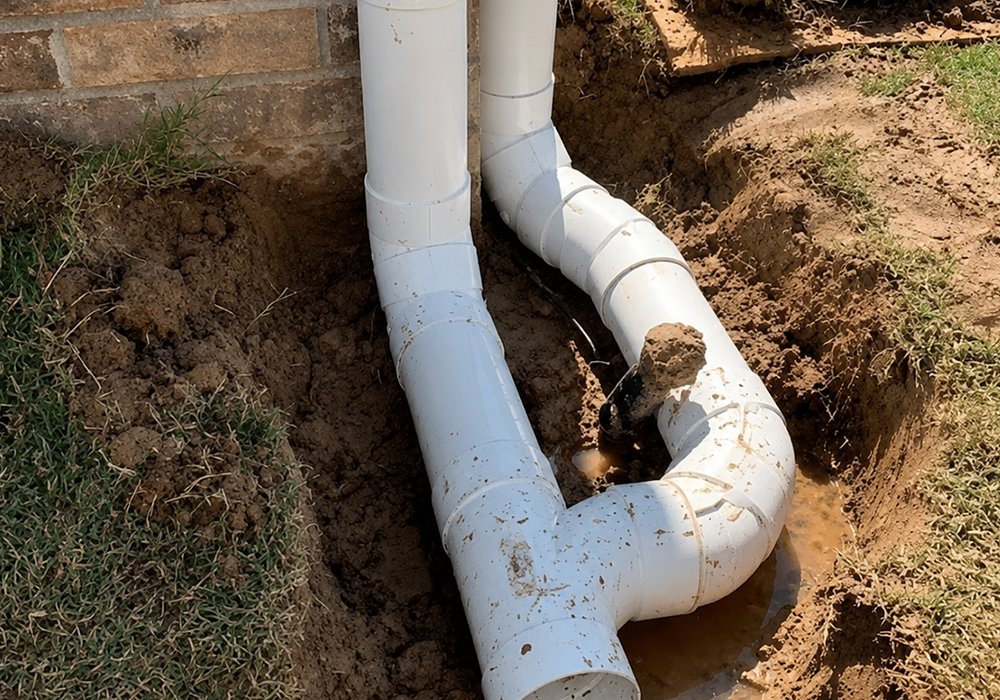 pvc pipe fitting application