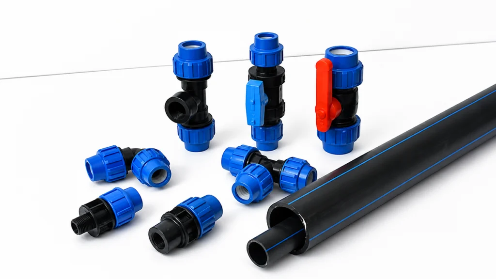 HDPE coupling fittings