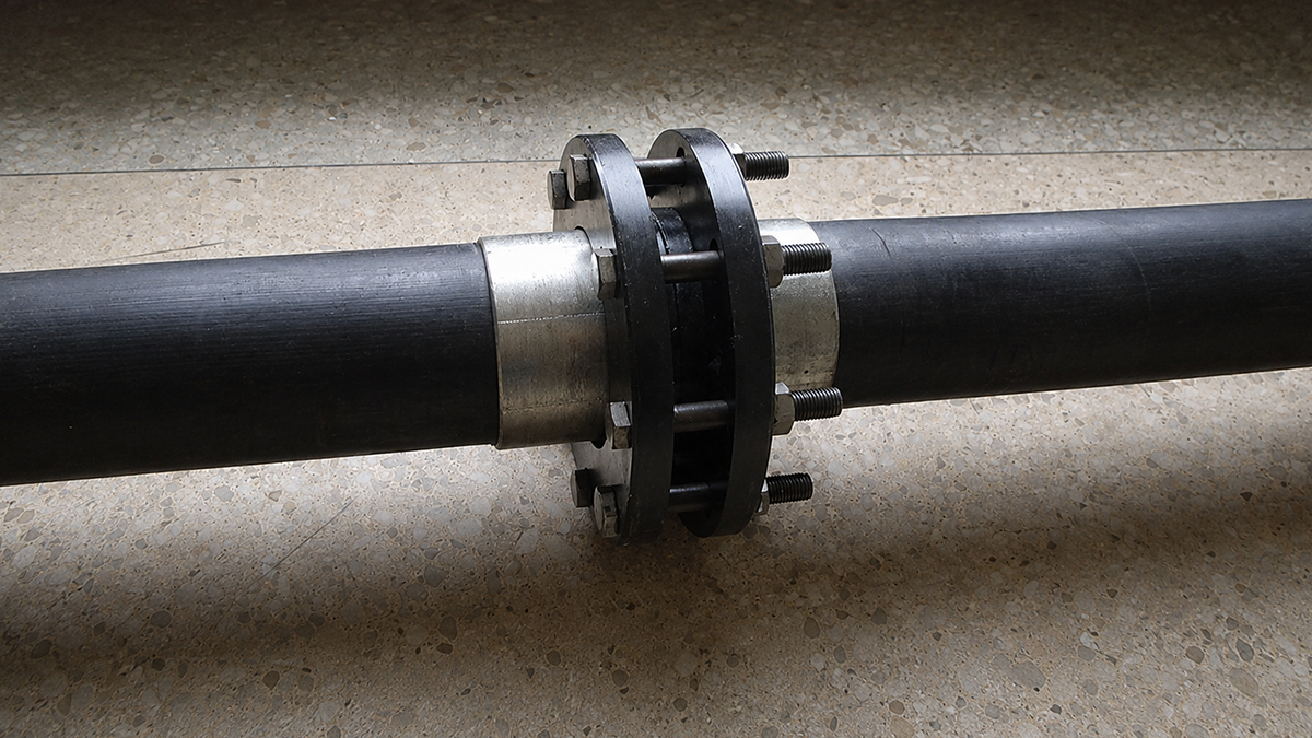 HDPE flange fittings
