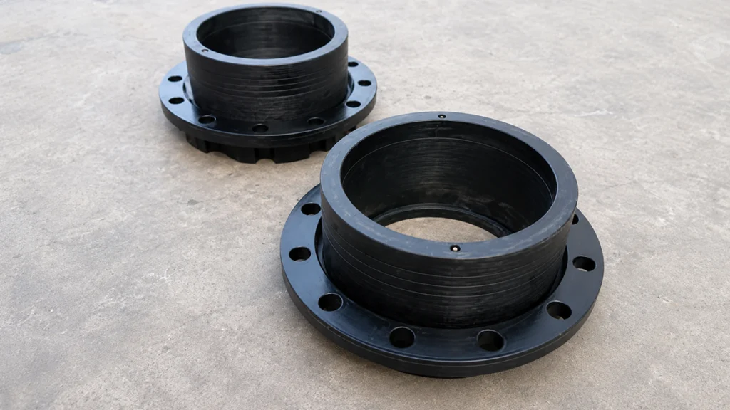 HDPE flange pipe fittings