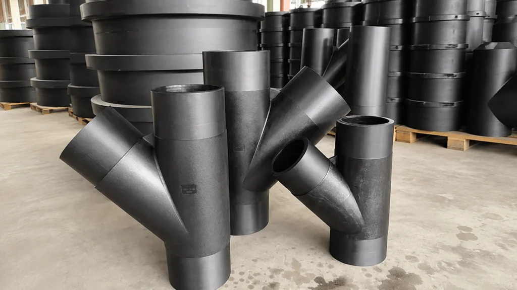 HDPE Y fittings