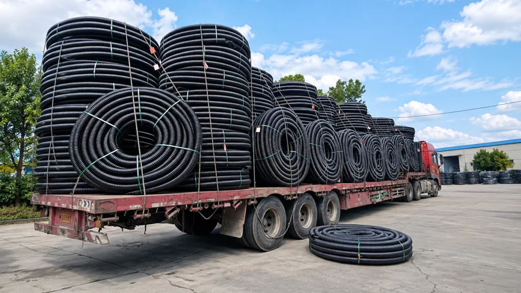 hdpe swc pipe