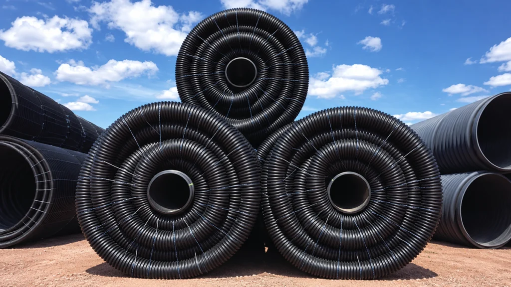 HDPE Single Wall Corrugated Pipe Manufacturers