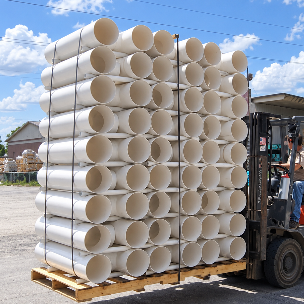 pvc pipes Packaging