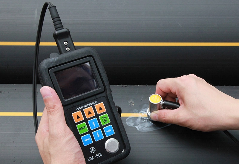 HDPE pipe testing