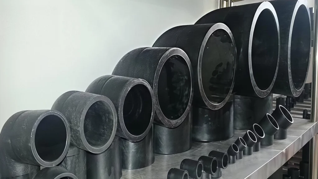 Large Diameter HDPE Elbow Fittings Manufacturer